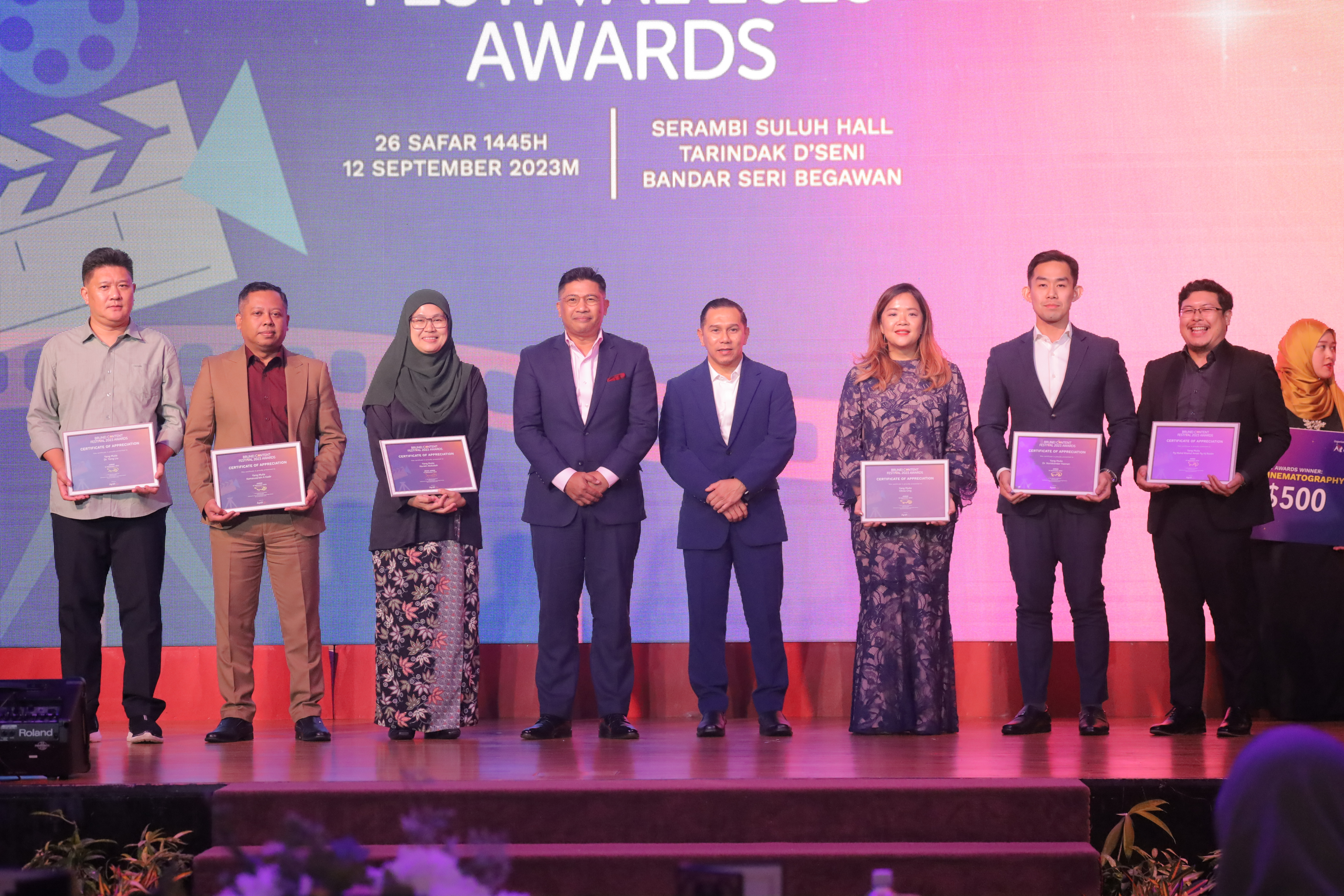 Malam Anugerah Brunei Content Festival 2023